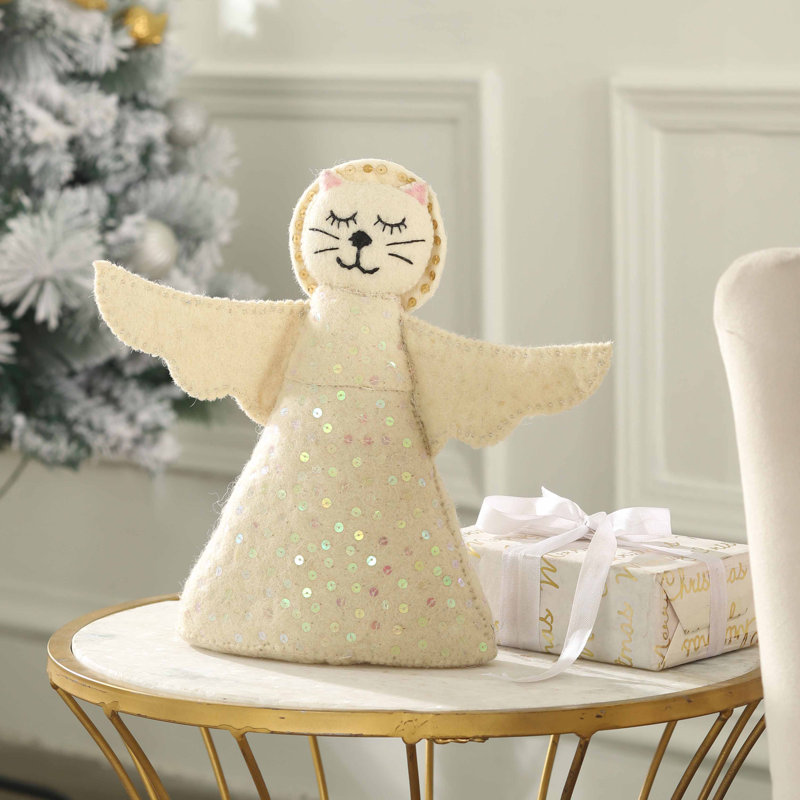 Cat Angel Tree Topper