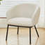 Fauteuil d'appoint moderne en velours côtelé-2069809172