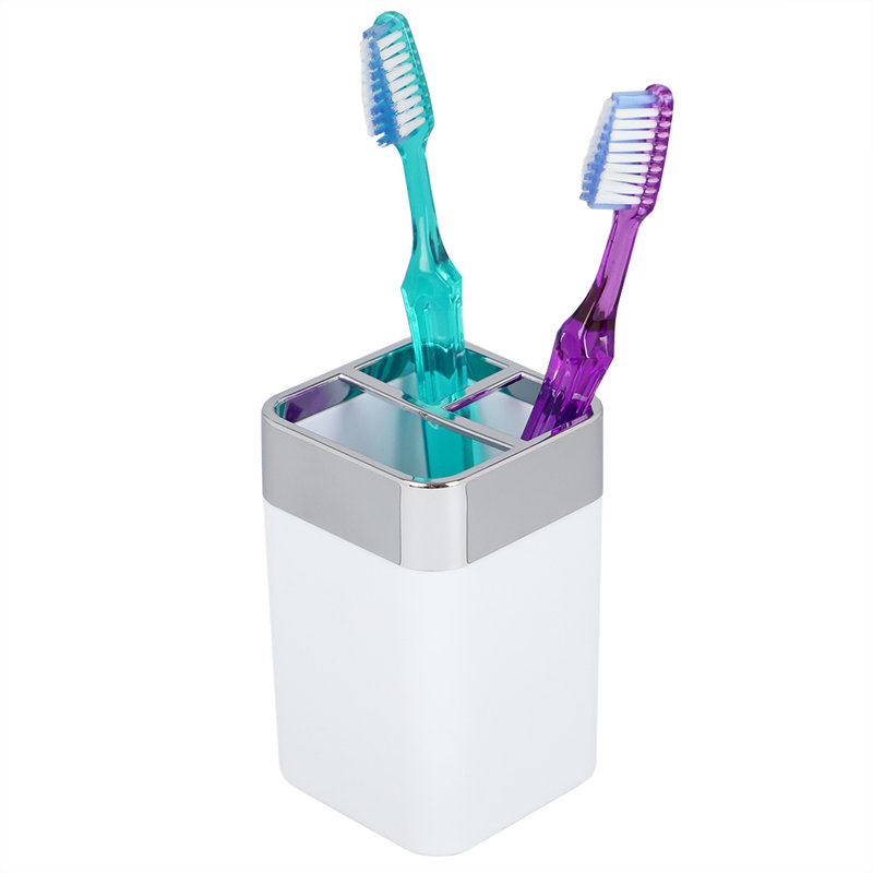 Almeda Toothbrush Holder, White