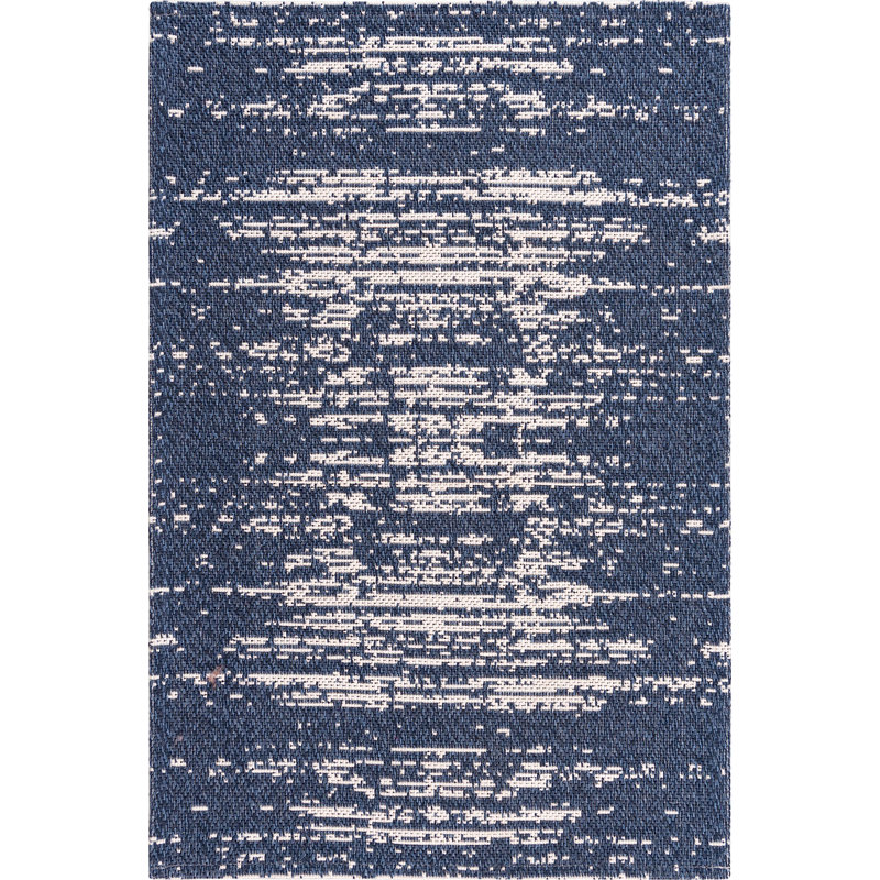 Draco Cotton Abstract Indoor Rug, Rectangle 2'2" x 3'