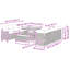 237.5cm Wide Patio Sofa with Cushions