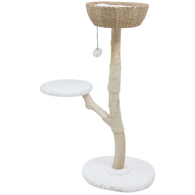 Luxury Pear Wood Cat Tree