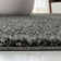 Tapis gris foncé Bertjan