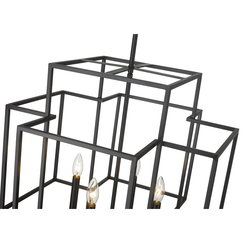 Luminaire suspendu 4 lumières Titania, H 22 po x l 22 po