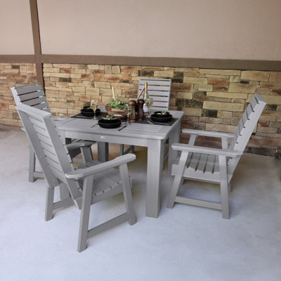 Weatherly 5-Piece Square Dining Set