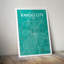 Kansas City Map - No Frame Print-985552040