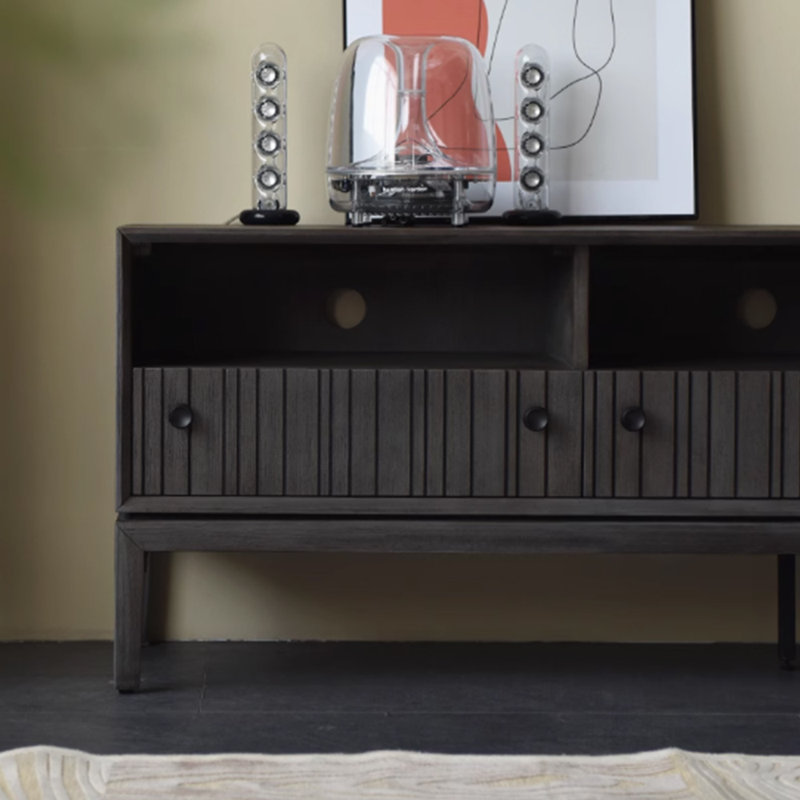 Meuble télé simple et de style niche, H 23,62 po x L 70,86 po x l 17,71 po