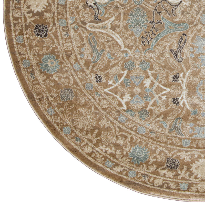 Benson Oriental Indoor Rug, Round  5'3