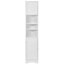 Armoire de salle de bain de coin peu encombrante | Conception à 2 portes avec tablettes réglables et rangement ouvert, solution de rangement haute polyvalente-1345763176-1357727266