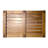 Massage teak wood Non Slip Mat 