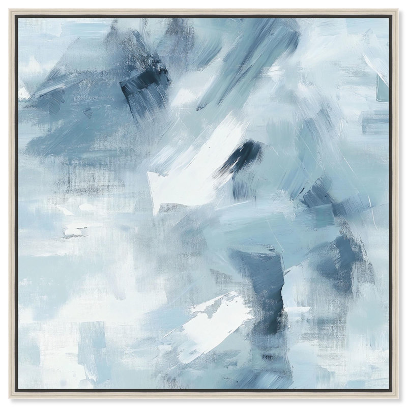 Arctic Slumber I Canvas by Art Remedy, 13" H x 13" W, Black, Floater Frame