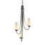 Flora 3 - Light Shaded Classic / Traditional Chandelier-450357209-450357203