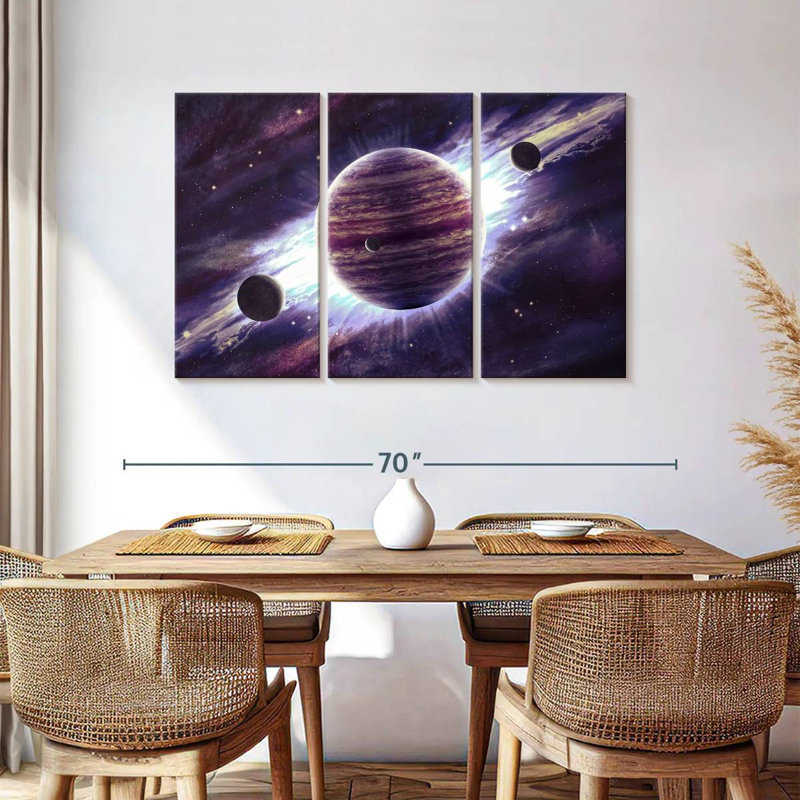 Amazing Planet Jupiter, 36" H x 57" W