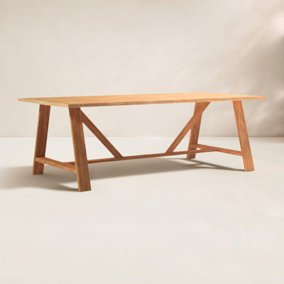 Seras 90'' Teak Outdoor Dining Table