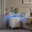 40cm W Iron Bedside Table-2142015976