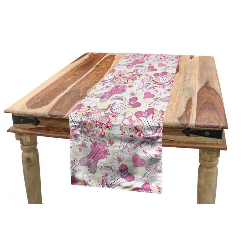 Geometric Table Runner, 120" x 16"