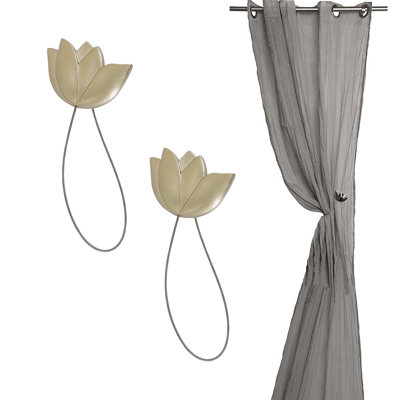 Tulip Resin Curtain Tieback