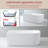 KDK HOME 67" x 28.5" Drain Freestanding Acrylic Soaking Tub with Pop up Drain & Overflow-107962406
