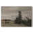 Toile naturelle avec cadre flottant
