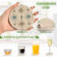 Dessous de verre avec support à verres 6 pièces