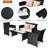 Ameline 4 - Person Patio Conversation Set with Cushions