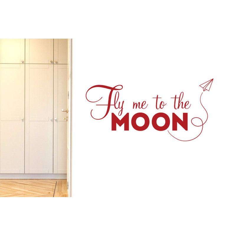 Wall Decal, Medium, Dark Red