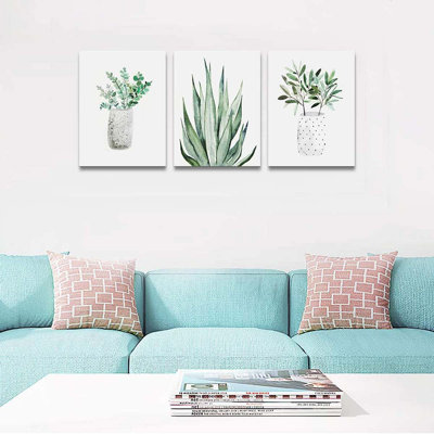 3 Piece Wrapped Canvas Print