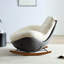 Chaise berçante de salon décontractée minimaliste Home