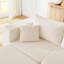 Canapé modulaire compact en velours côtelé Minimalist