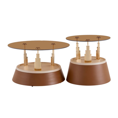 Nesting coffee table set