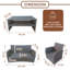 5pcs Sofa Set