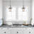 Schuck 1 - Light Single Jar Glass Pendant Lighting Fixture Dining Room Foyer