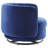 Velvet Swivel Armchair-450587101