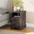 2 - Drawers Modern Wood Nightstand With Charging Station,bed Side Table With Open Storage For Bedroom And Built-in Outlets-996766391