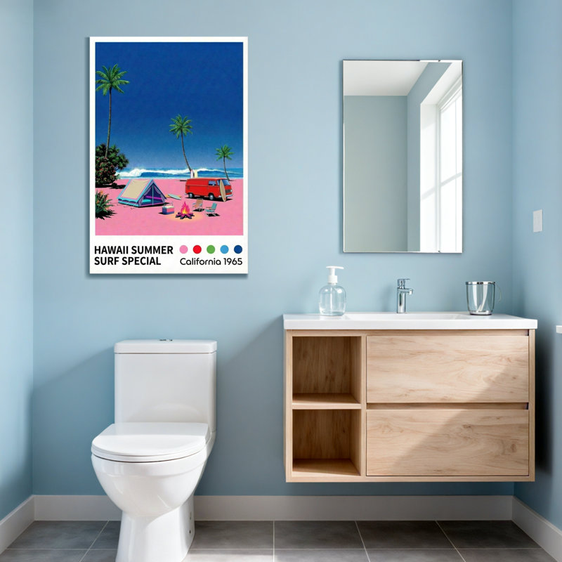Paysage et nature Hawaii Summer Surf Special California, H 18 po x l 12 po