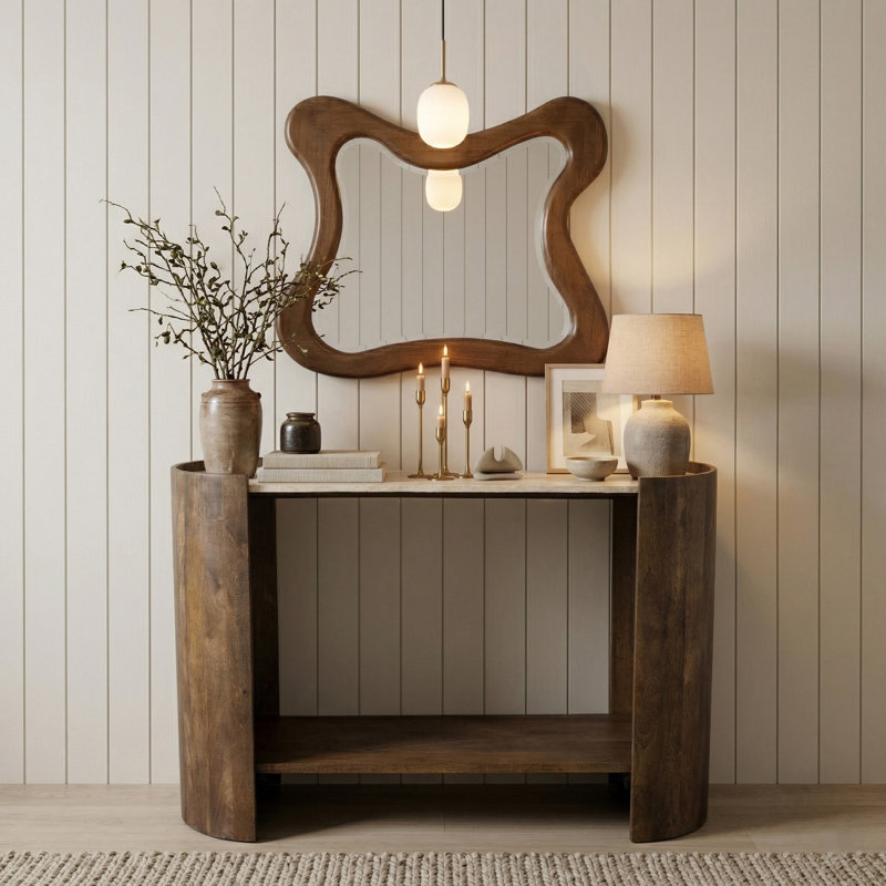 Meuble-lavabo / bureau / console Solstice