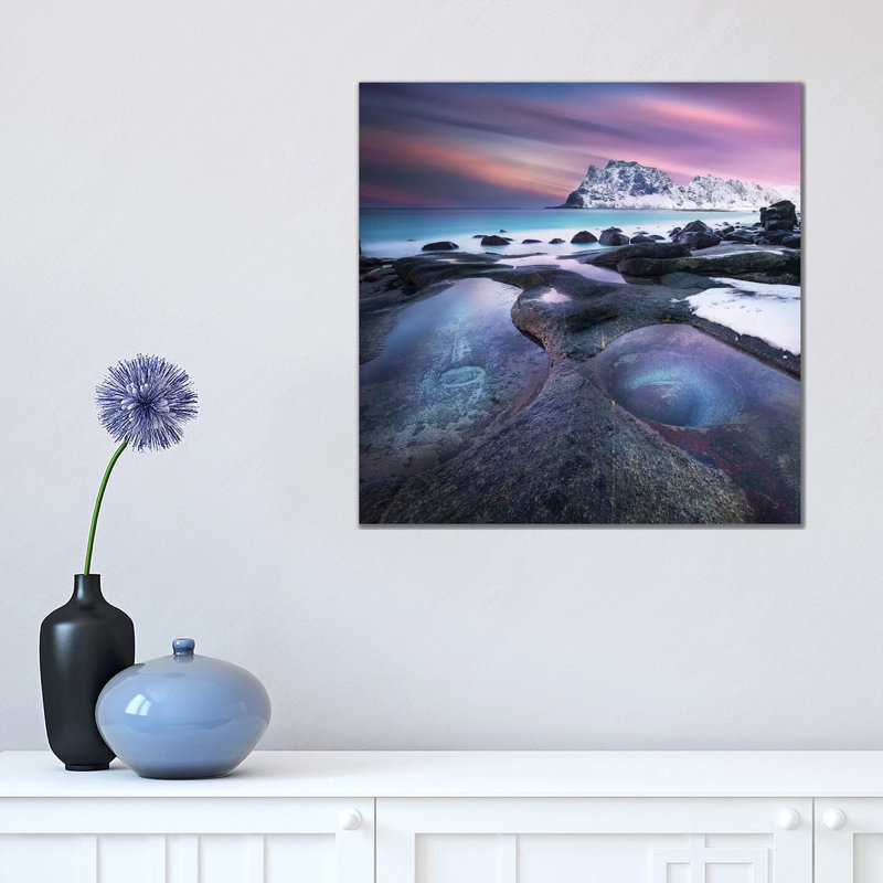 Eye Of Uttakleiv by Peter Futo - Wrapped Canvas Gallery-Wrapped Canvas Giclée, 45.72 cm H x 45.72 cm W