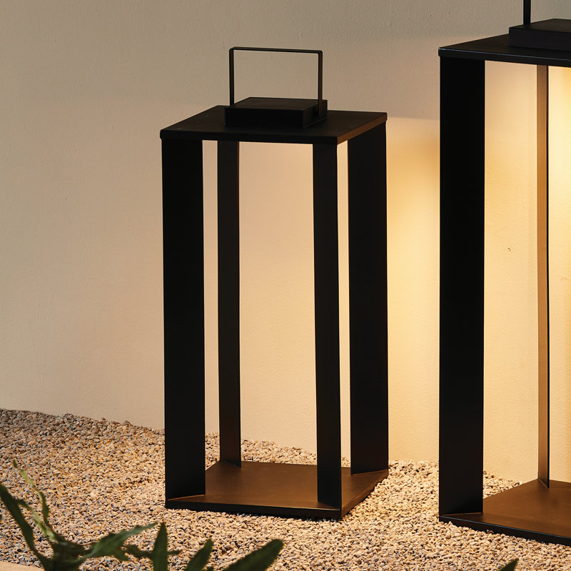 LANTERNE HANLEY SOLAR DEL 24 po, 24", Noir