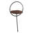 Maya 37.13'' Powder Coated LED Tray Table Floor Lamp