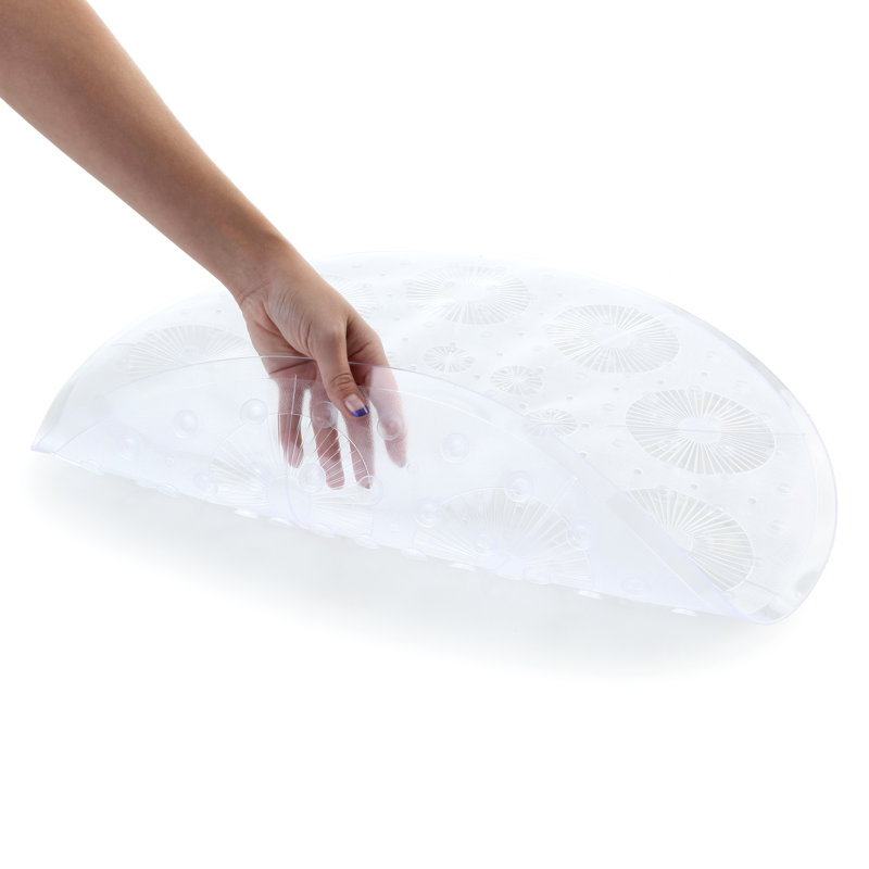 Tapis de douche antidérapant Lisbon, Transparent