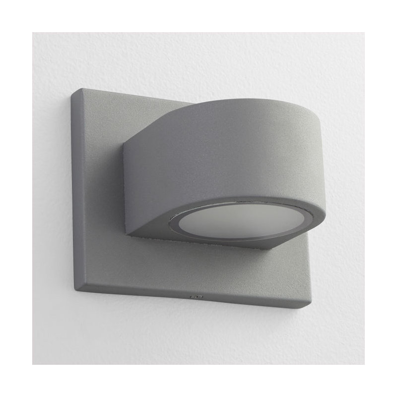 Applique murale d’extérieur à 2 ampoules à del Eris, Gris