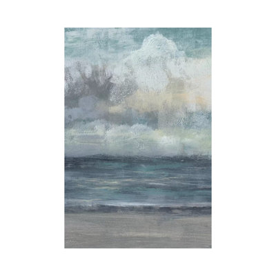 Beach Rise II by Jennifer Goldberger - Wrapped Canvas Painting