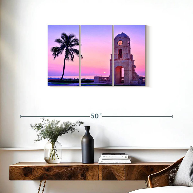 Palm Beach Sunrise, H 20 po x l 33 po