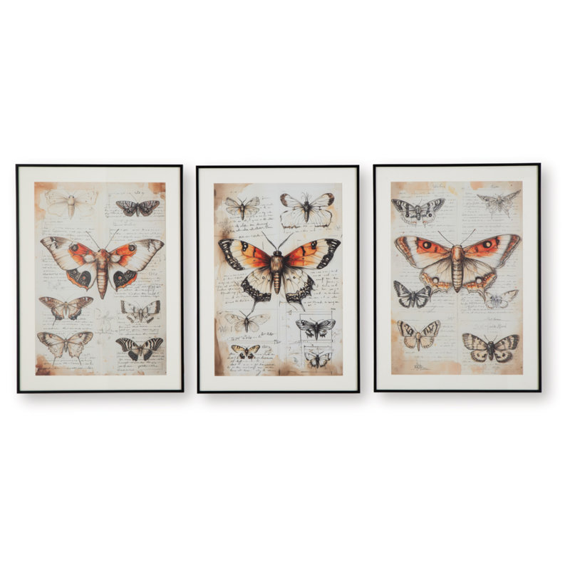 Art mural Jossletts (ensemble de 3)