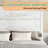 51.2" Solid Wood Bed Frame, Rustic Platform Bed With Spliced Headboard-1420080801-1420080802