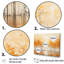Ensemble de salon Minimalisme beige et doré Forest III - Forest Wall Art-759017992-759017994