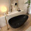 Baignoire de trempage autoportante 55,11 po-111987388