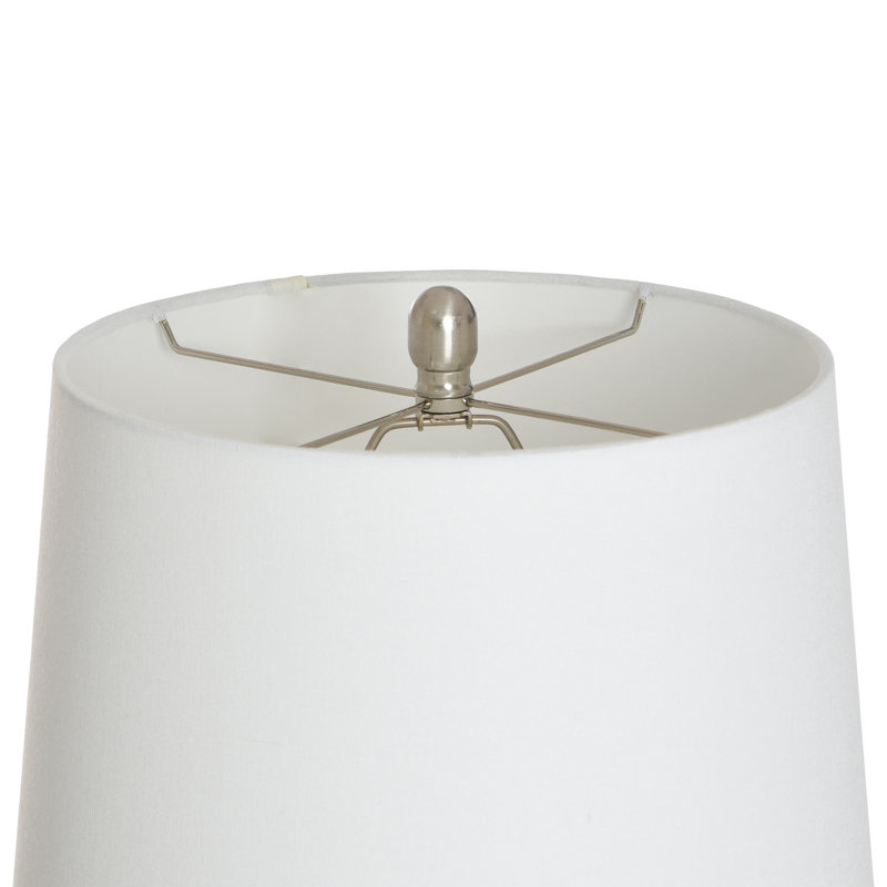 Samar Ceramic Table Lamp, Cream