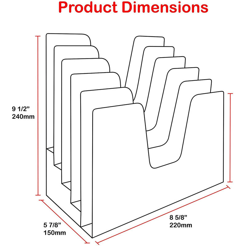 Plastic File Organizer