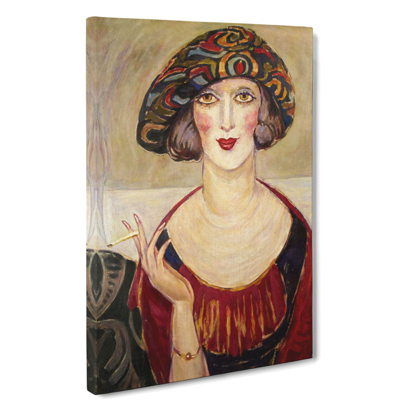 Danish Girl by Gerda Wegener - Wrapped Canvas, 76cm H x 50cm W x 3cm D